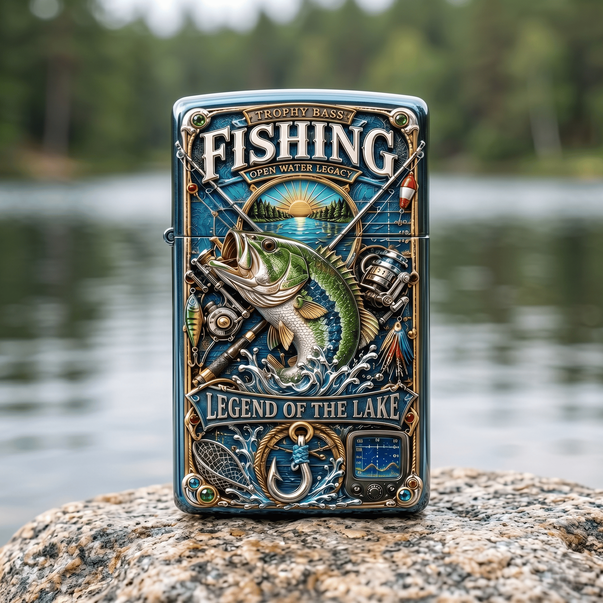 Premium FISH Zippo Lighter HTTT