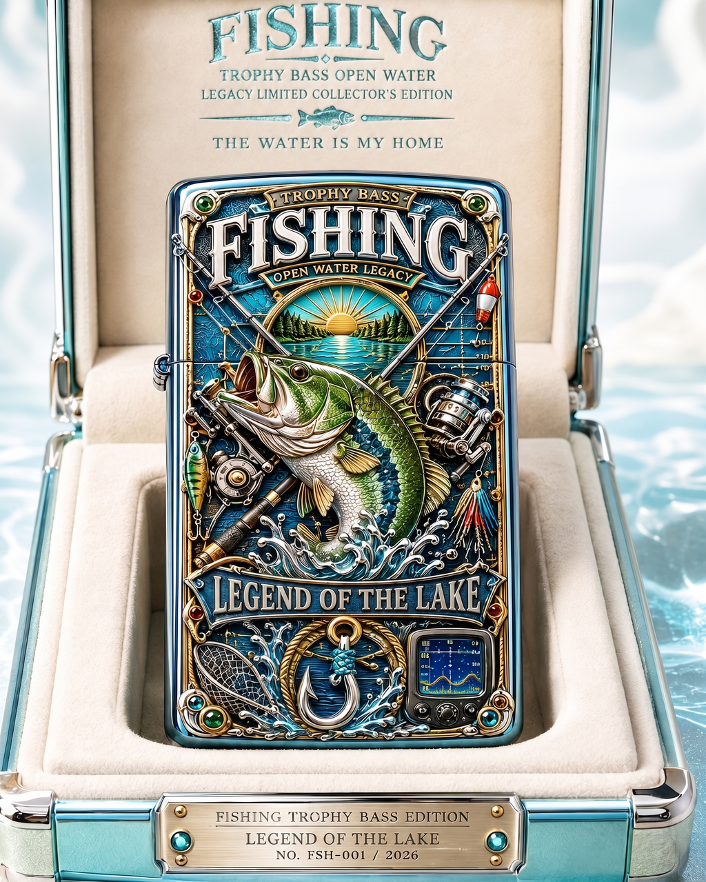 Premium FISH Zippo Lighter HTTT