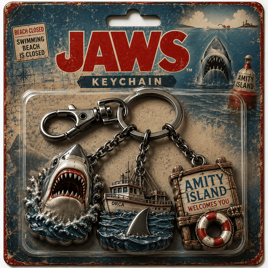 Premium JAWS Keychain TNSM