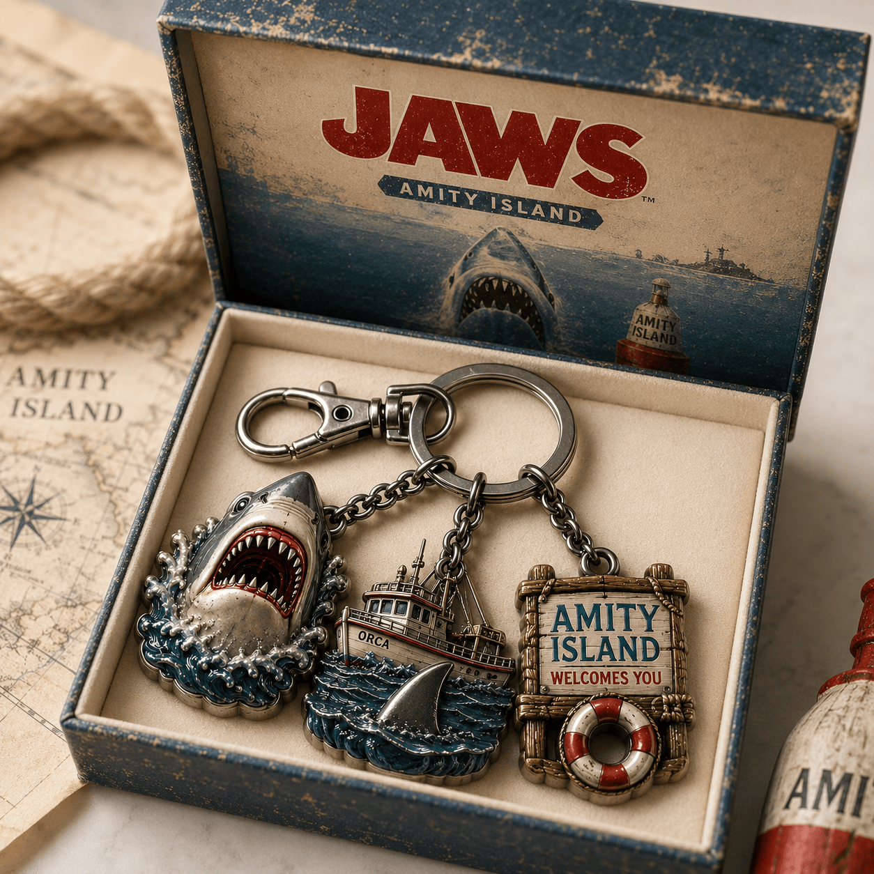 Premium JAWS Keychain TNSM