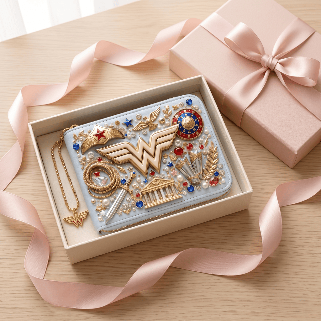 Premium WDWM Handmade 3D Collage Wallet HTTT