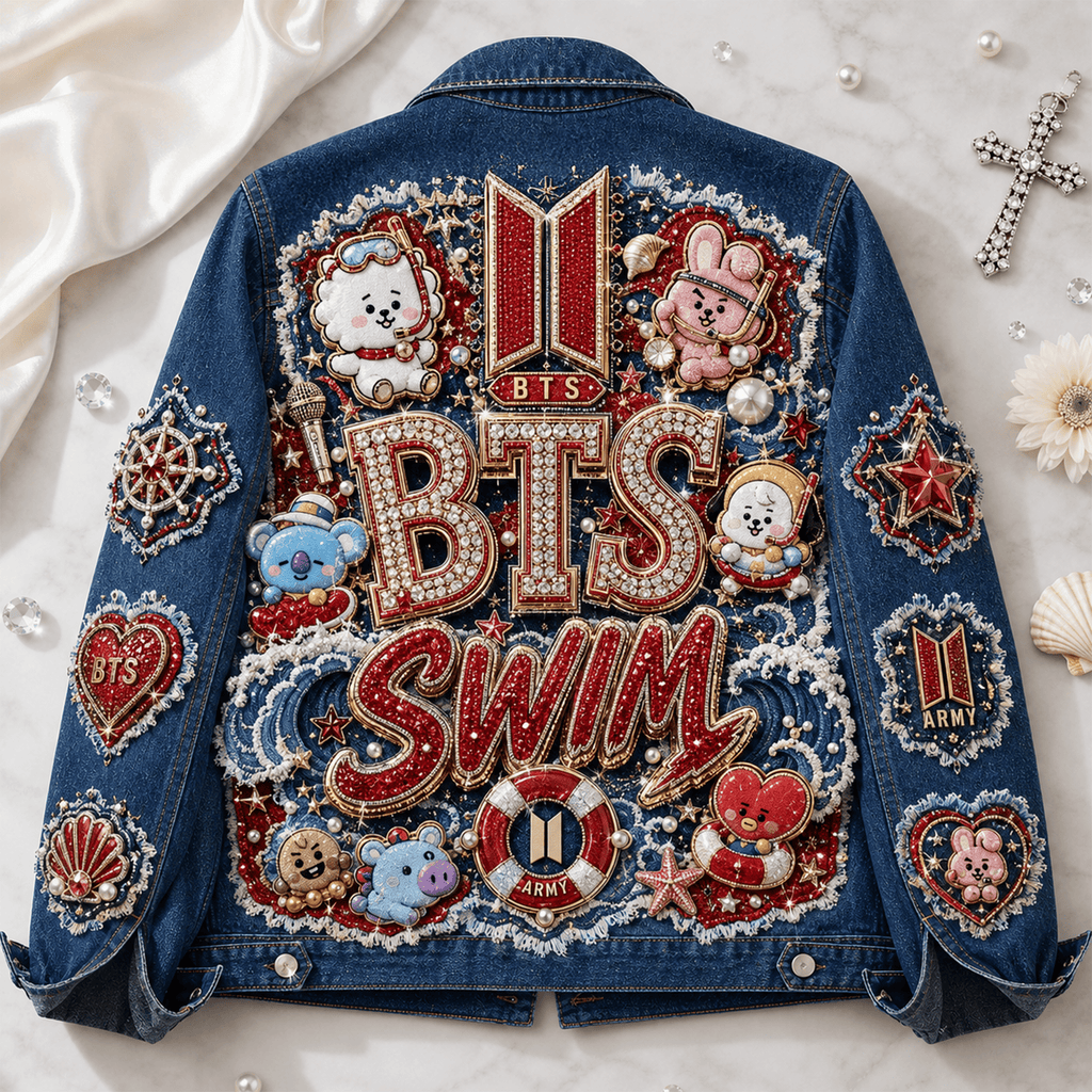 Premium BTS Denim Jacket LNTH
