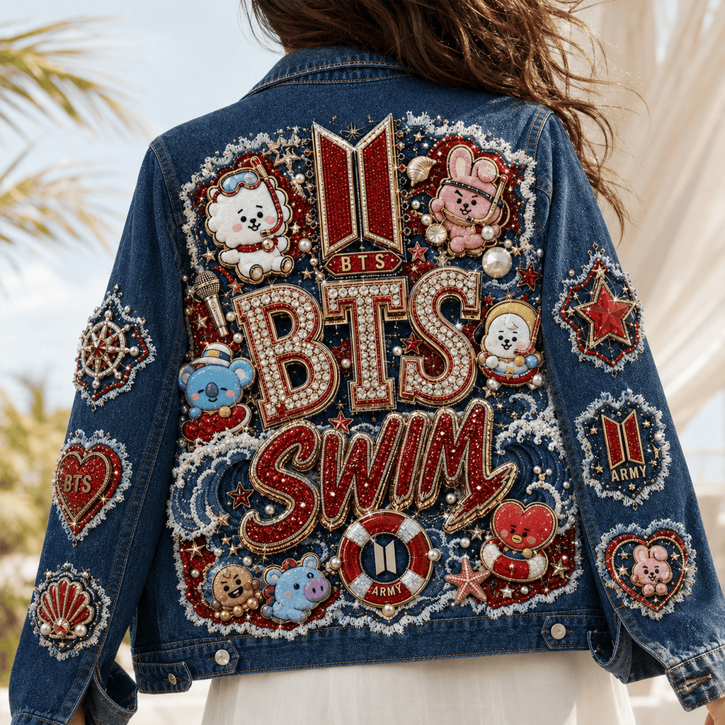 Premium BTS Denim Jacket LNTH