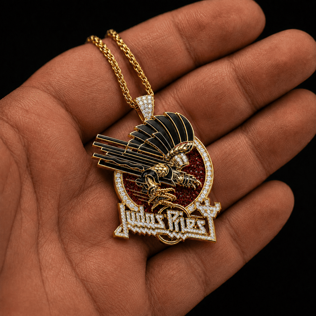 JDPR Solid Gold Chain with Diamond Pendant TTTT