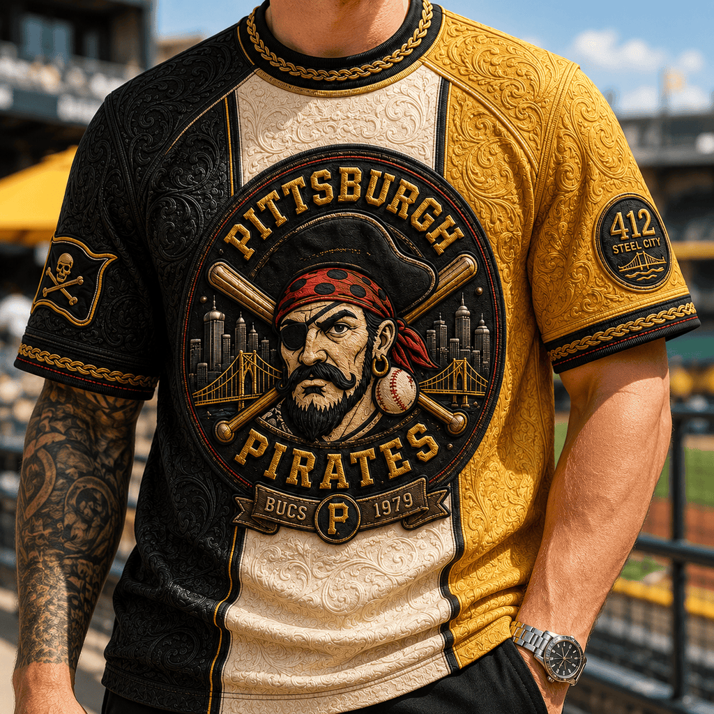 PREMIUM PITTS 3D EMBOSS SHIRT PTKL