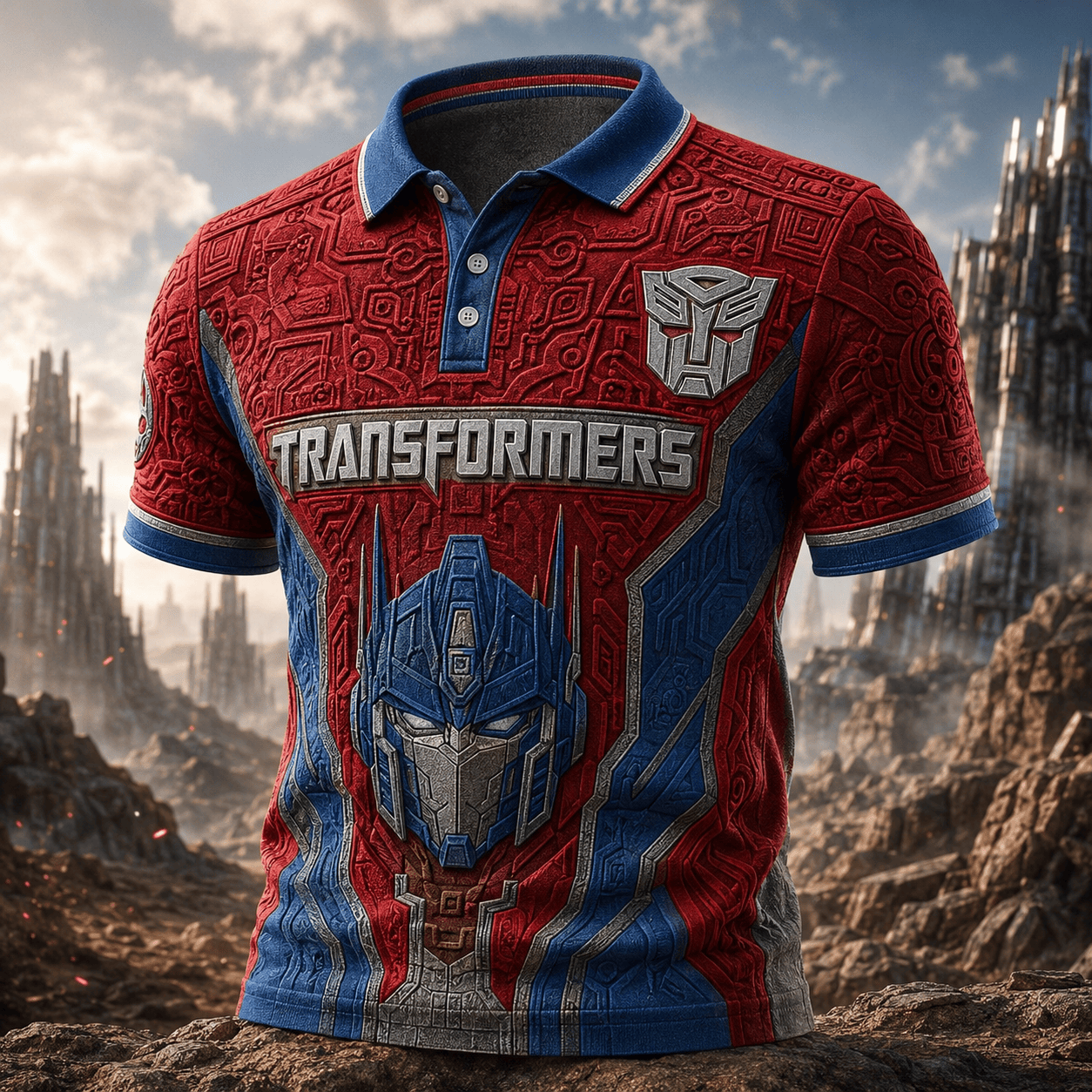PREMIUM TFR EMBOSS POLO SHIRT NTVA