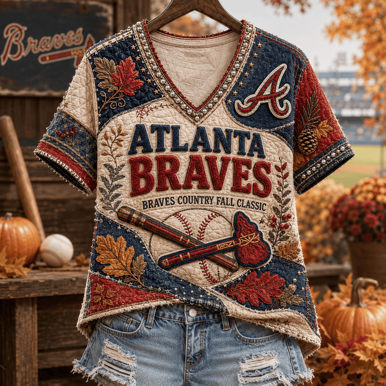 Premium ALB V-neck Shirt NTVA