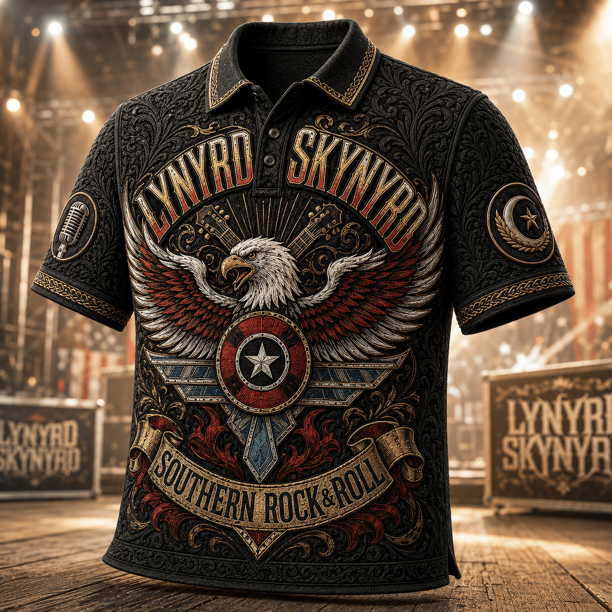 PREMIUM LNSN EMBOSS POLO SHIRT HQH