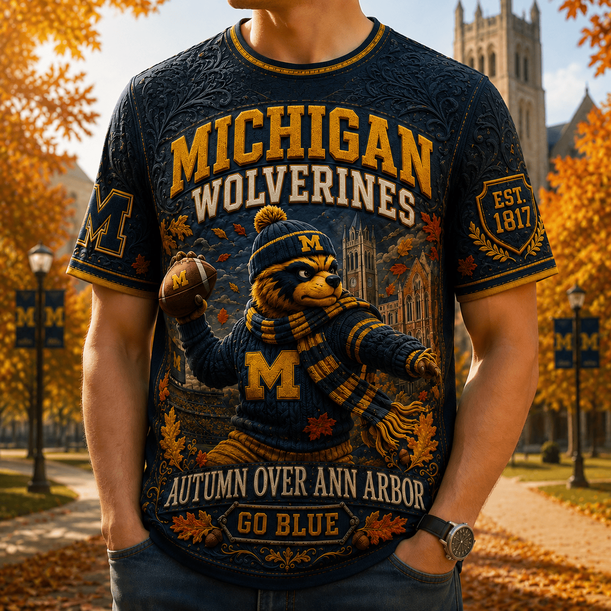 PREMIUM MWR 3D EMBOSS SHIRT NTB