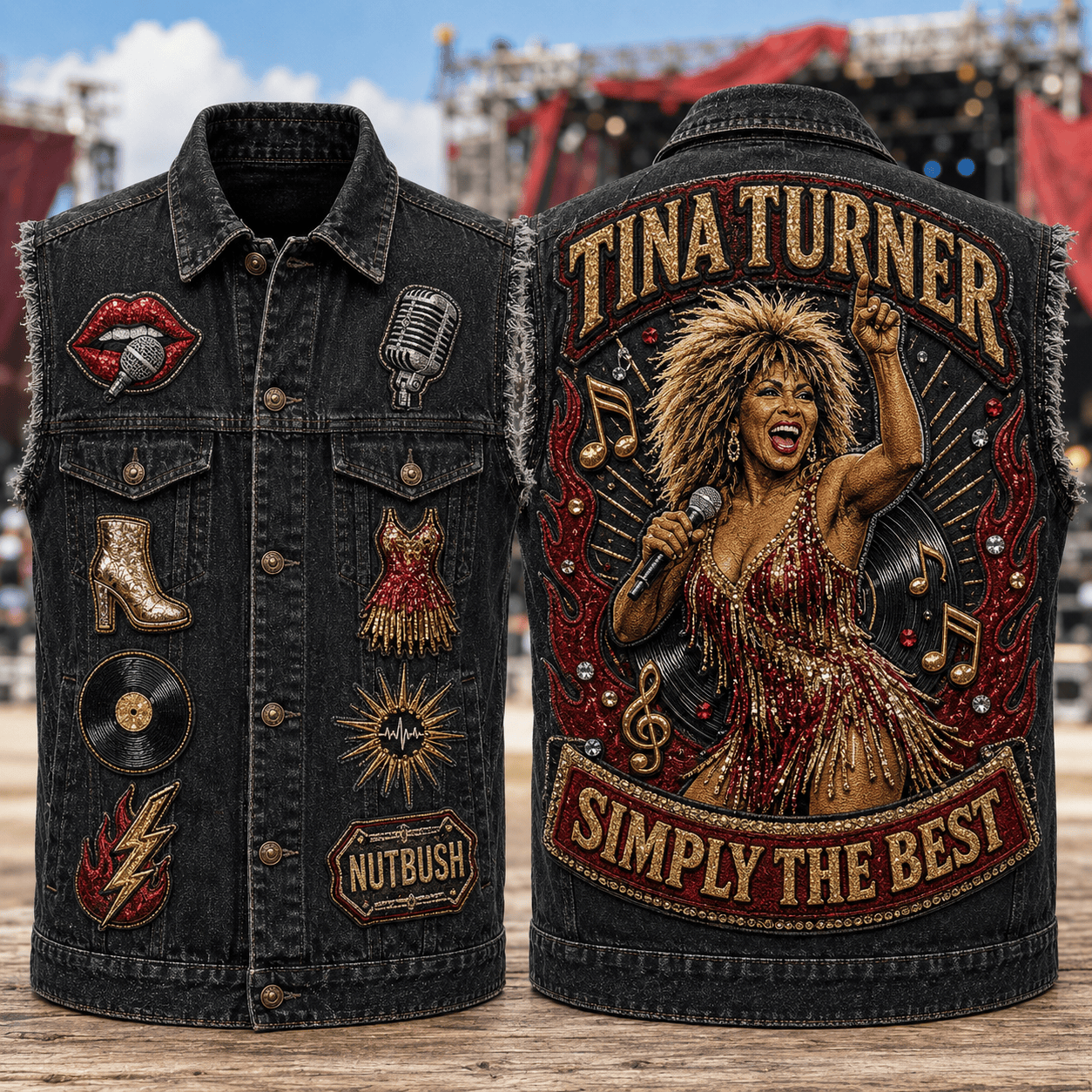 TNTN PREMIUM DENIM VEST NTVA