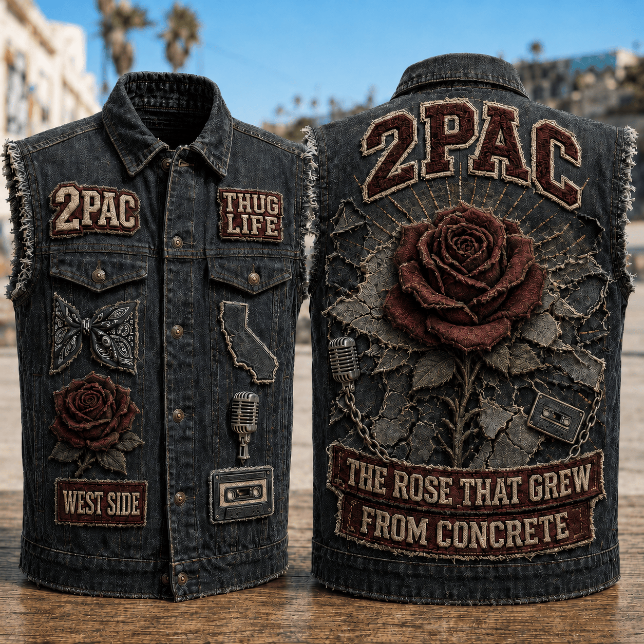 TSK PREMIUM DENIM VEST NTVA
