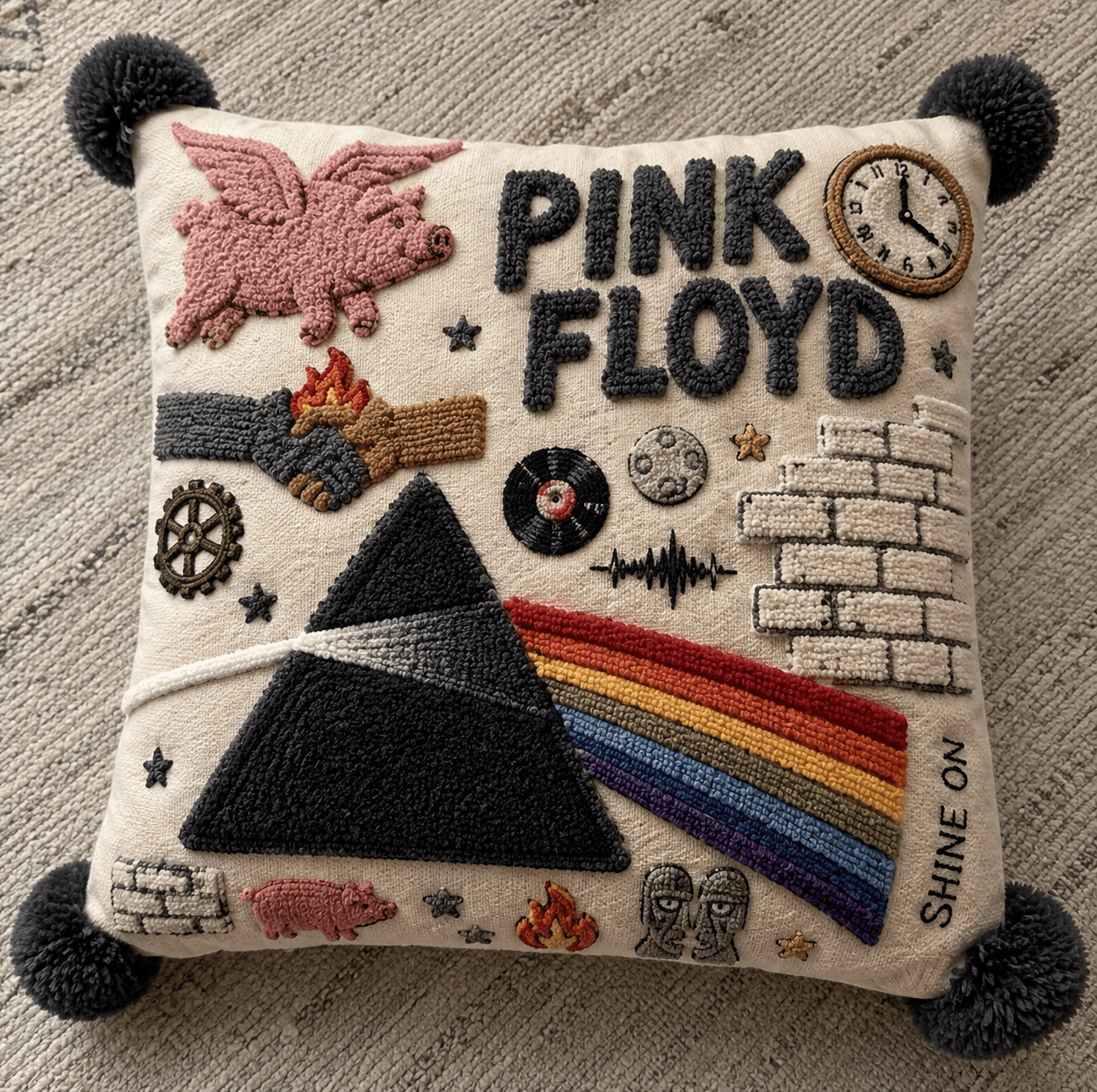 PFD Tufted Sofa Cover & Pillow Set HTTT