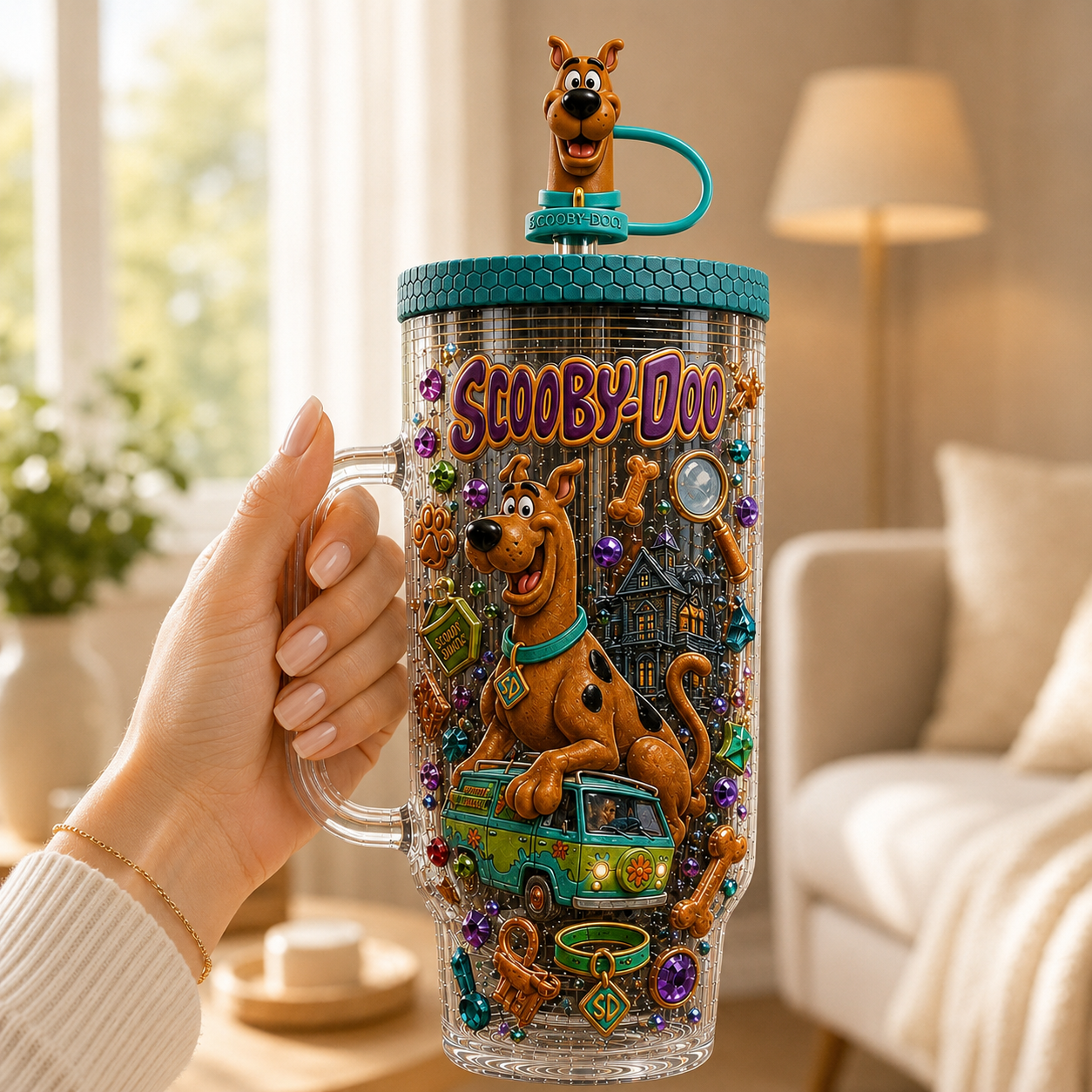 SCBD 40oz Tumbler With Handle NHVH