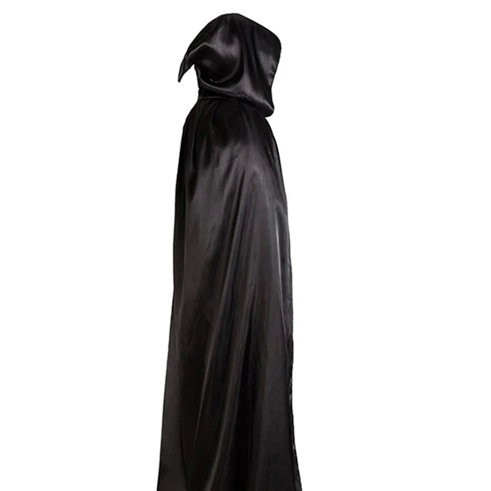 Cosplay Costumes Women Men Vampire Cloak Long Hooded Dress Up Props Performance Costume for Children Adult for Halloween Party